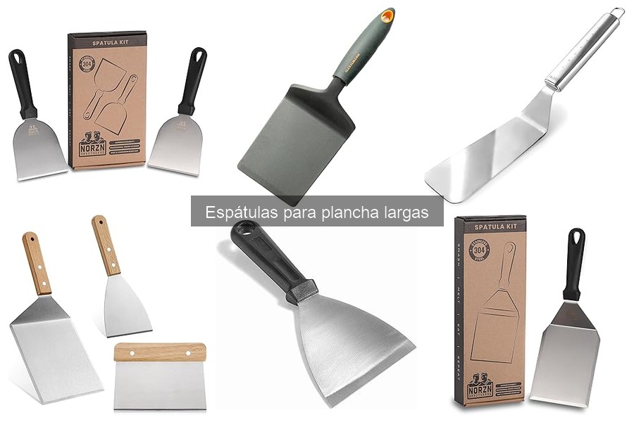 Ventajas de las Espátulas Largas para Plancha en Casa