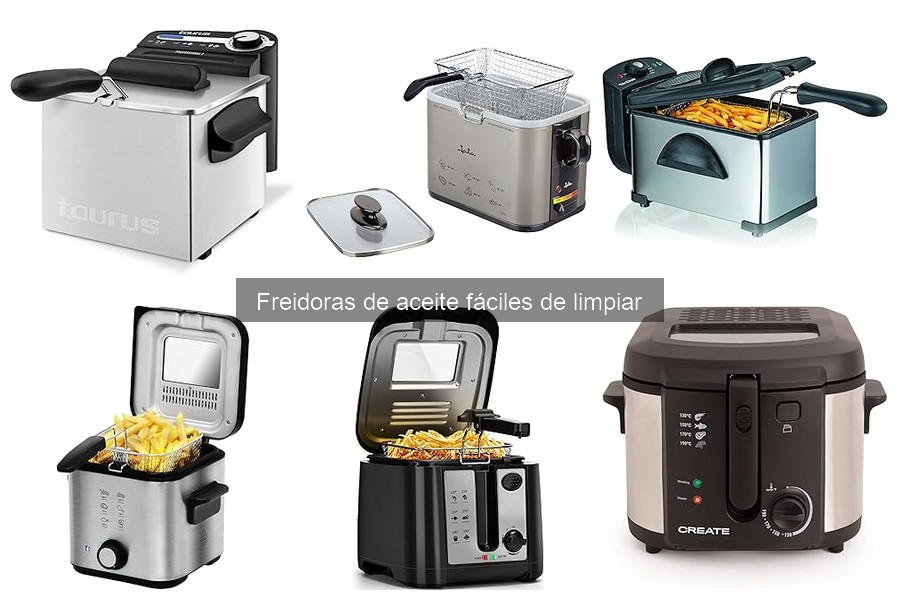 Ventajas de las freidoras de aceite fáciles de limpiar
