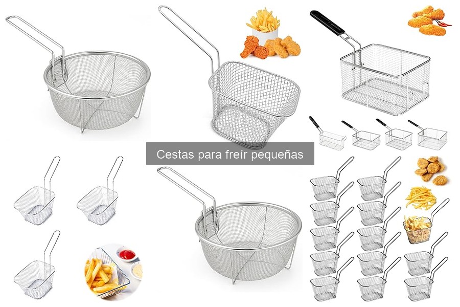 Ventajas de usar cestas para freír pequeñas en casa
