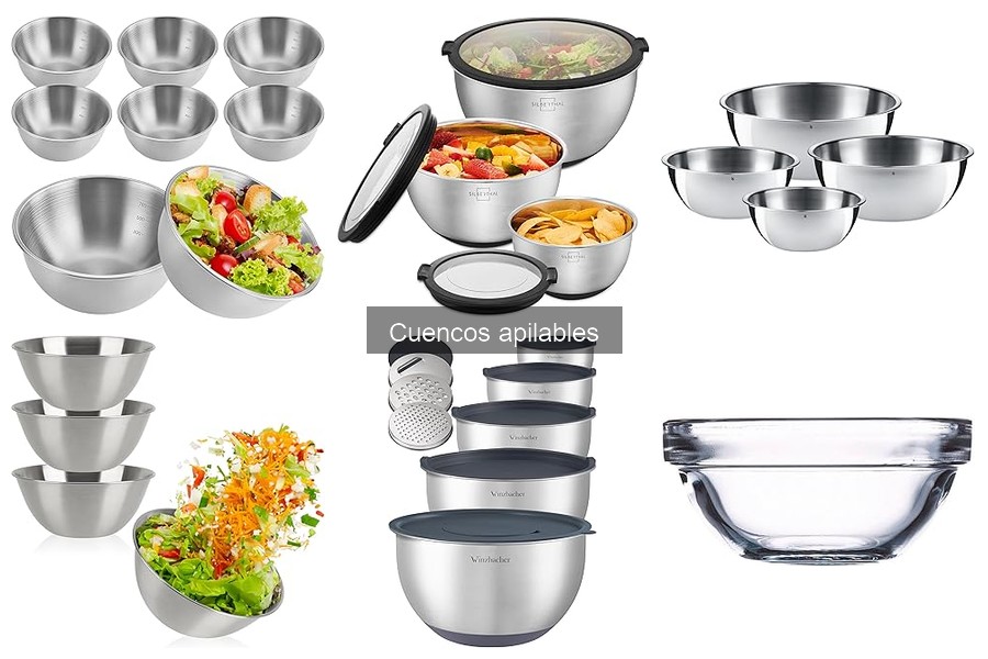 Ventajas de usar cuencos apilables en la cocina