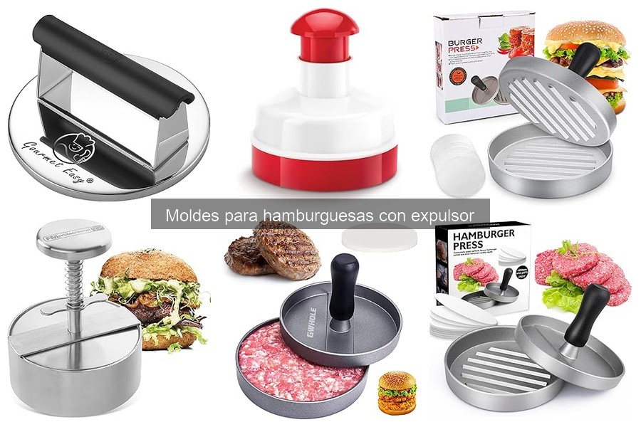 Ventajas de usar moldes para hamburguesas con expulsor