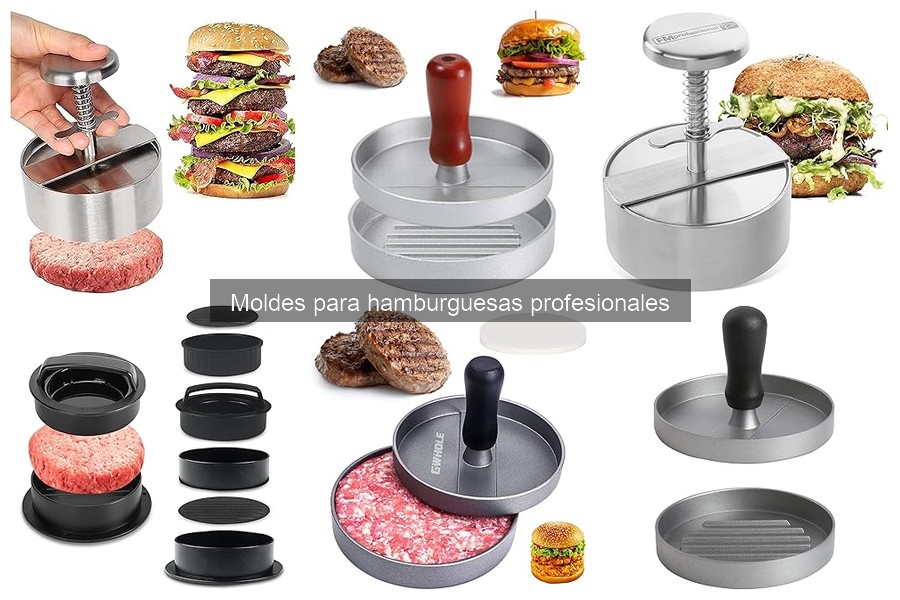Ventajas de usar moldes para hamburguesas profesionales