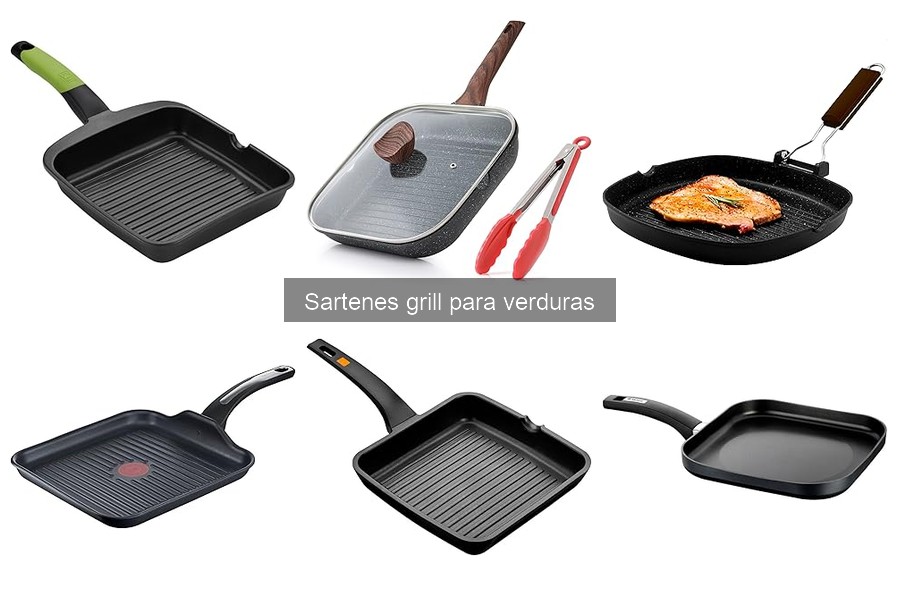 Ventajas de usar sartenes grill para verduras