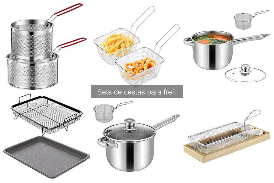 Ventajas de usar sets de cestas para freír en casa