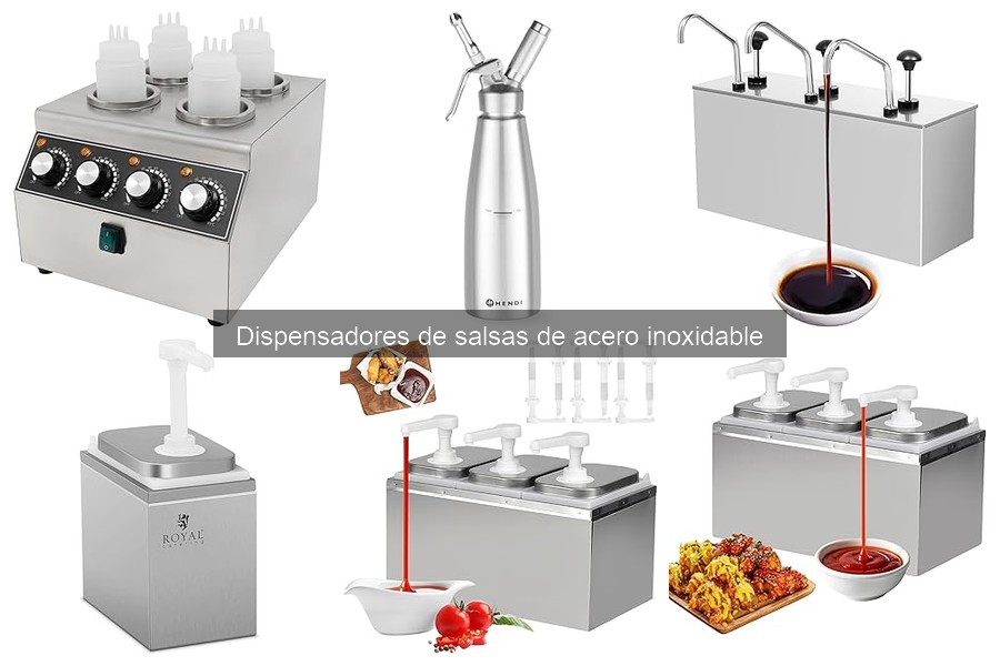 Ventajas y desventajas de dispensadores de salsas de acero inoxidable