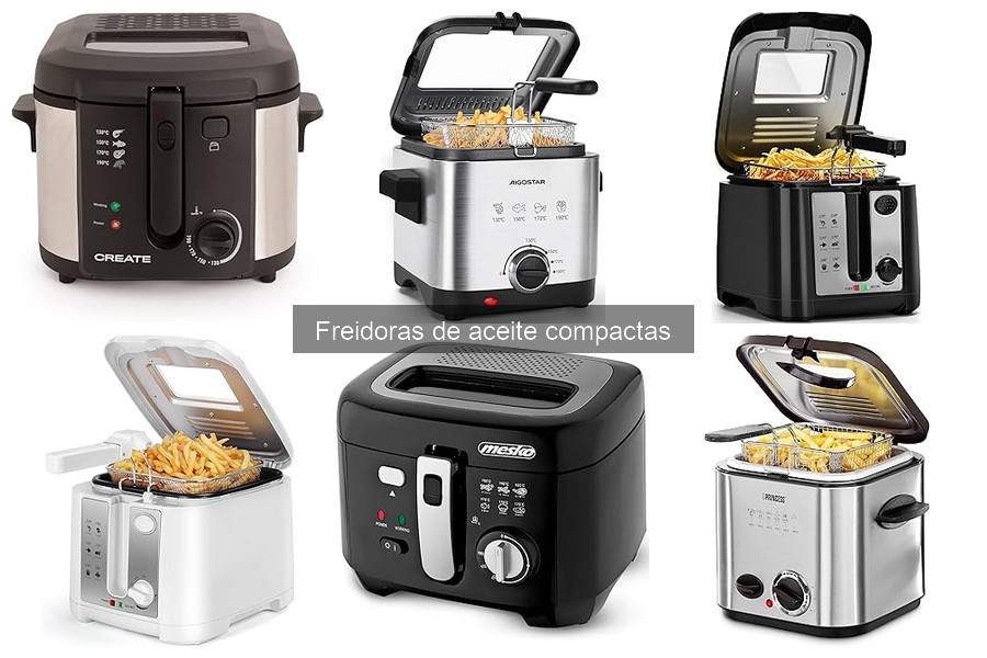 Ventajas y desventajas de las freidoras de aceite compactas