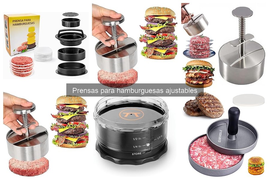 Ventajas y Desventajas de las Prensas para Hamburguesas Ajustables