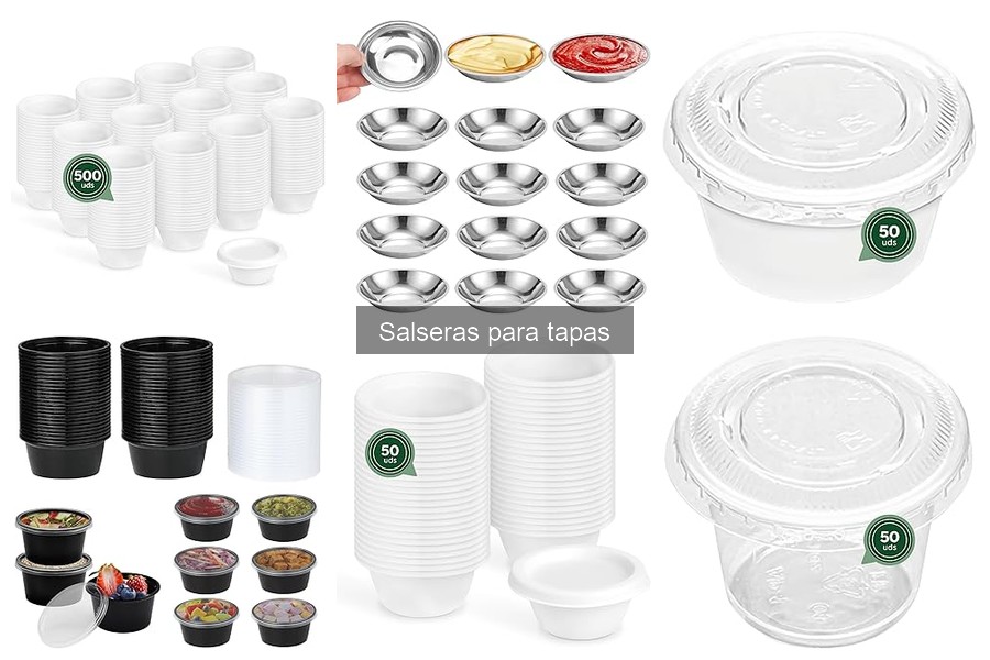 Ventajas y desventajas de las salseras para tapas