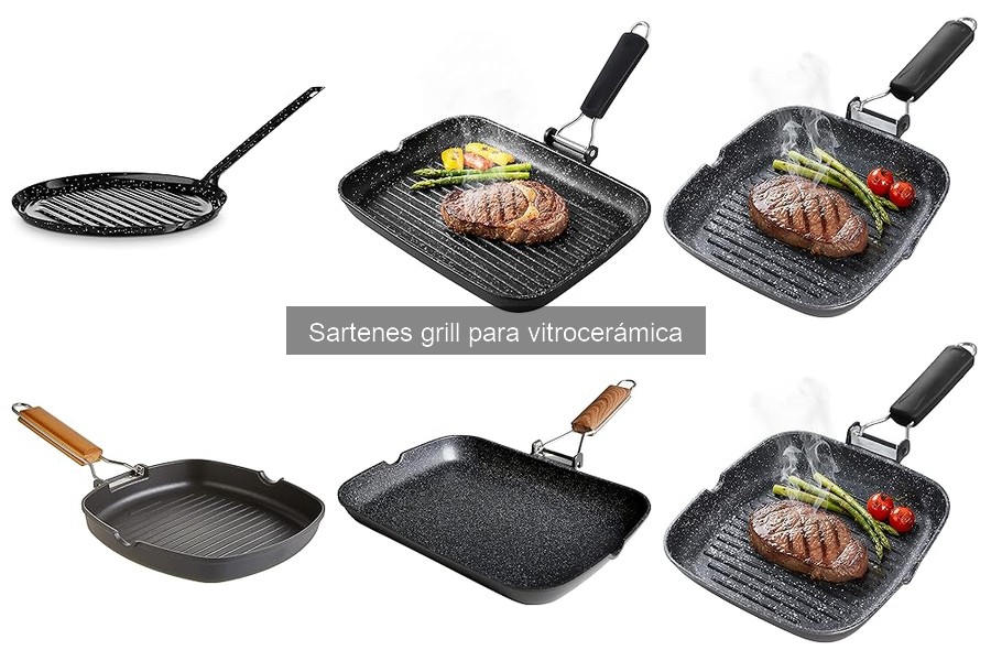 Ventajas y desventajas de sartenes grill para vitrocerámica