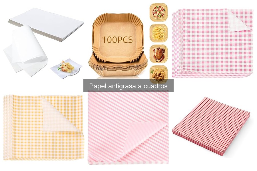 Ventajas y desventajas del papel antigrasa a cuadros